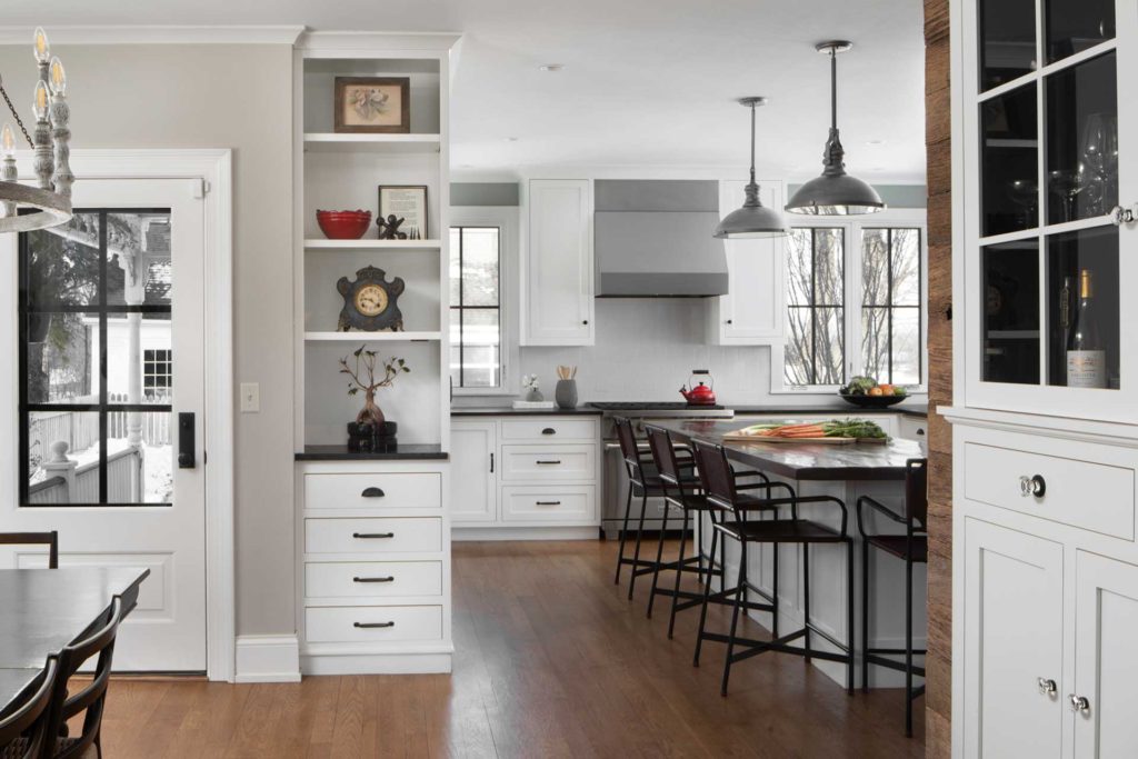 Remodeled kitchen